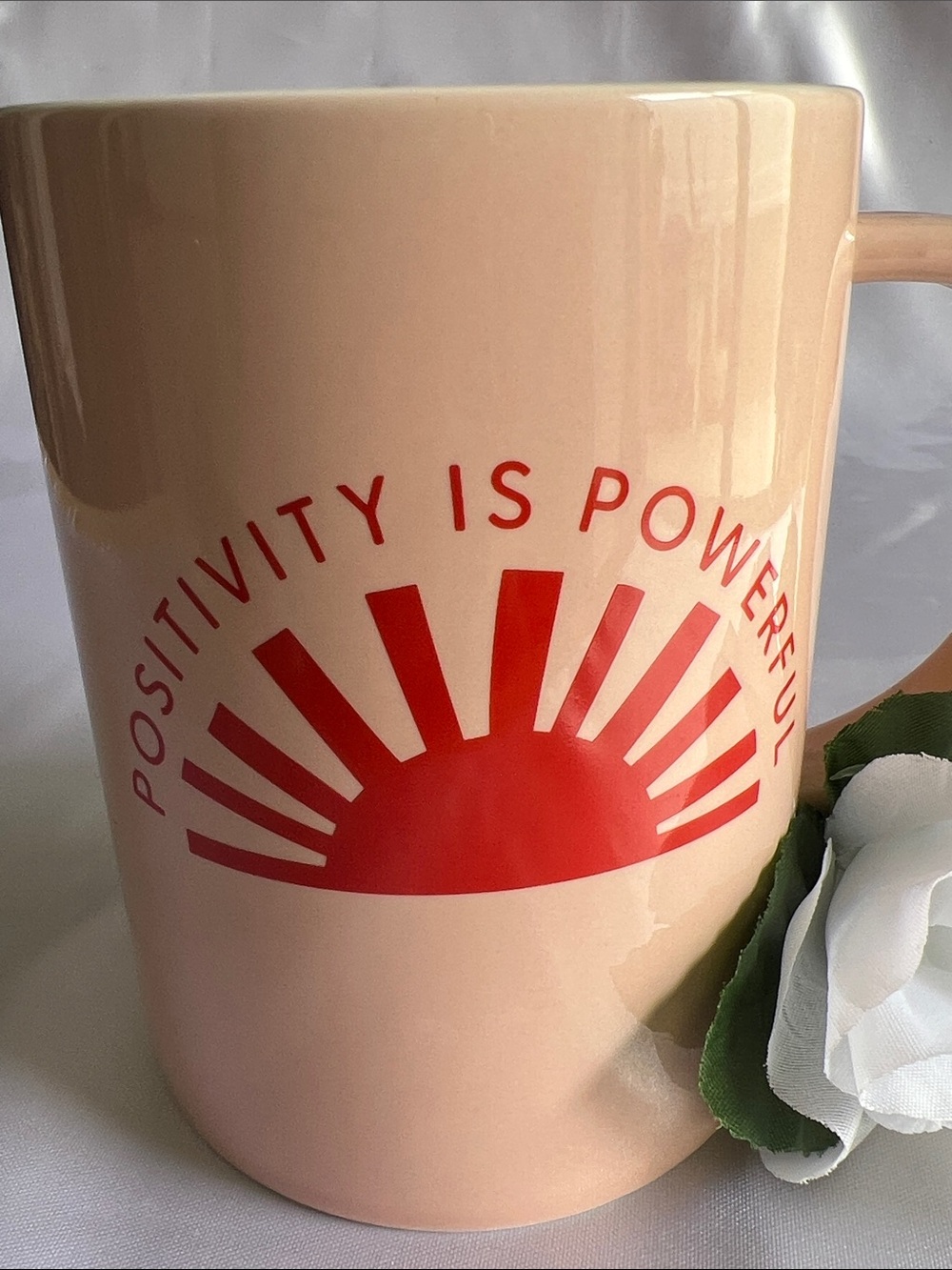 Room Essentials Positivity Is Powerful Ceramic Mug